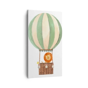 Vászonkép - Leon utazásai - 45x80 cm