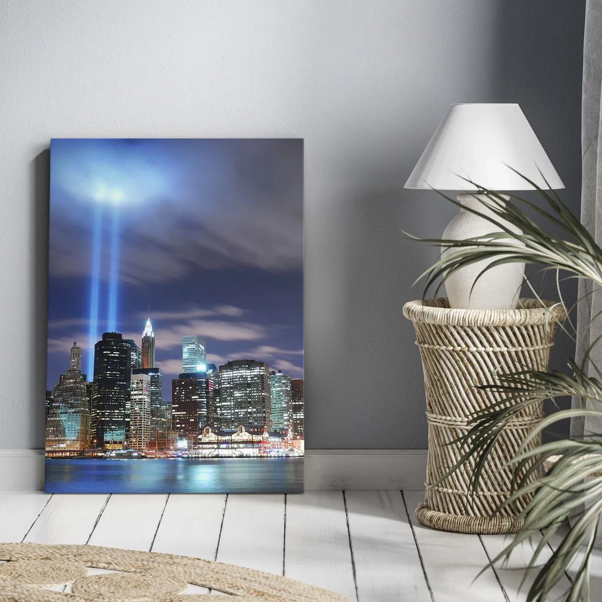 Vászonkép - Érd el a fénnyel az eget - 55x100 cm