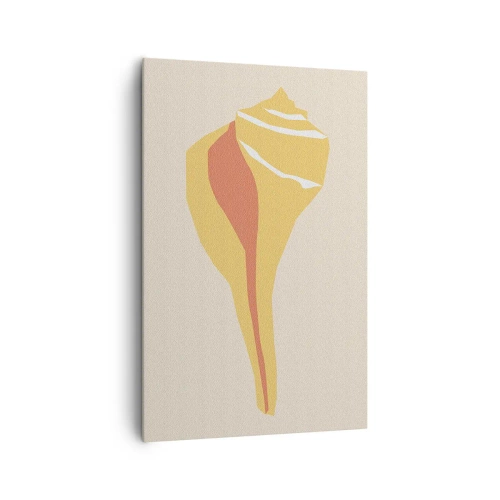 Vászonkép - Szerves absztrakció - növekedés - 80x120 cm