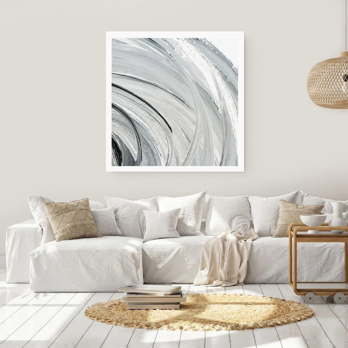 Poszter - Orbitális kompozíció - 60x60 cm