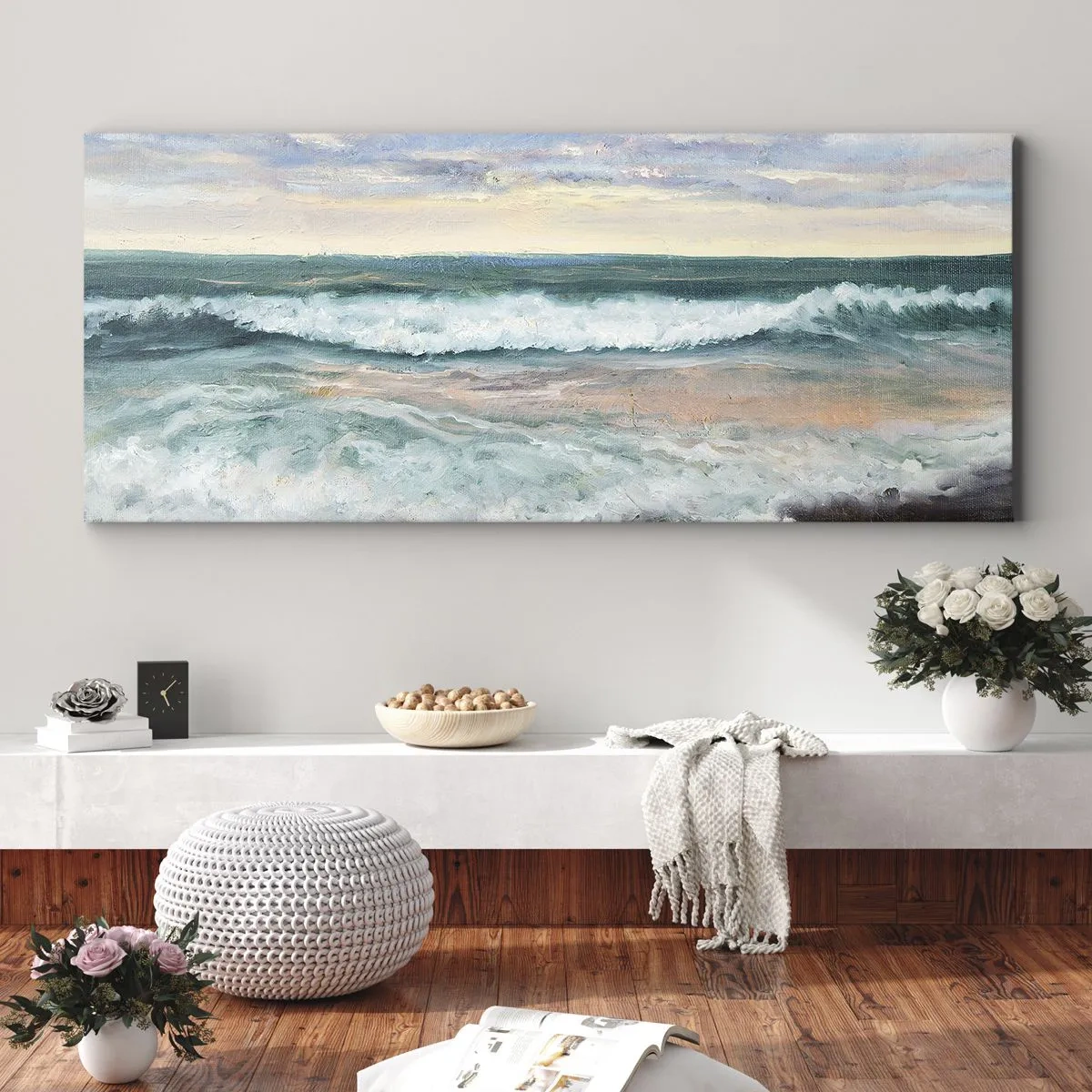Vászonkép - Itt kisimítod a lelked - 100x40 cm
