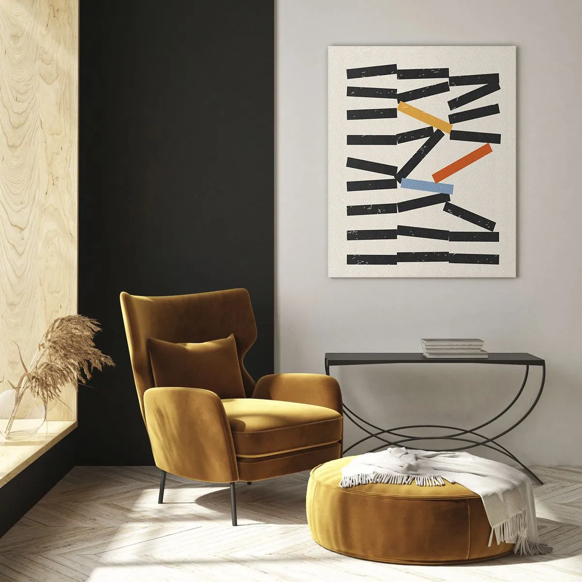 Üveg kép - Dominó - kompozíció - 50x70 cm
