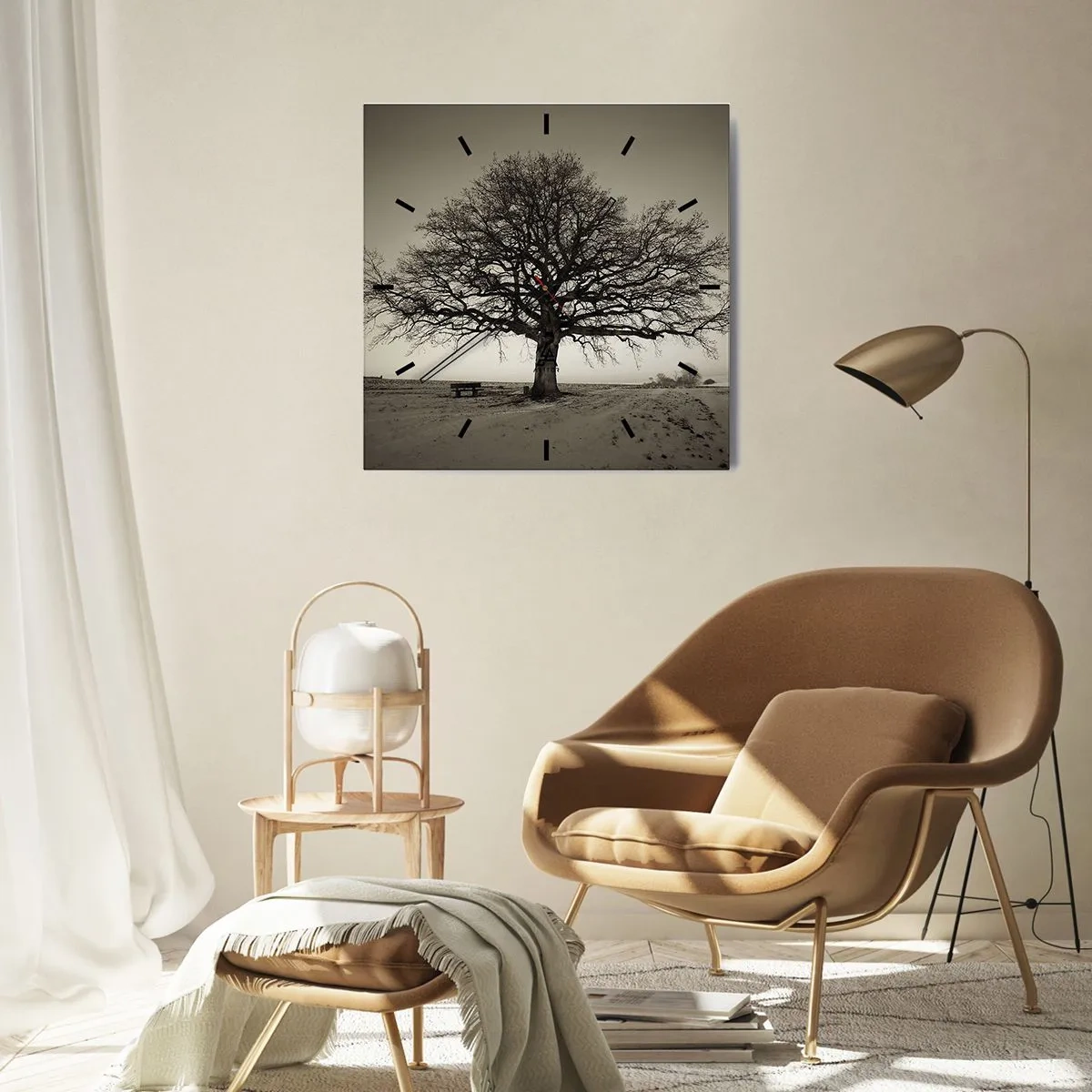 Falióra, Óra - Innen az örökkévalóságig - 30x30 cm