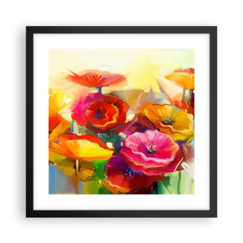 Poszter fehér keretben - Nem csak piros - 40x40 cm