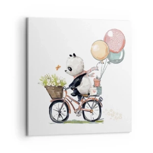 Vászonkép - Boldog nap - 50x50 cm