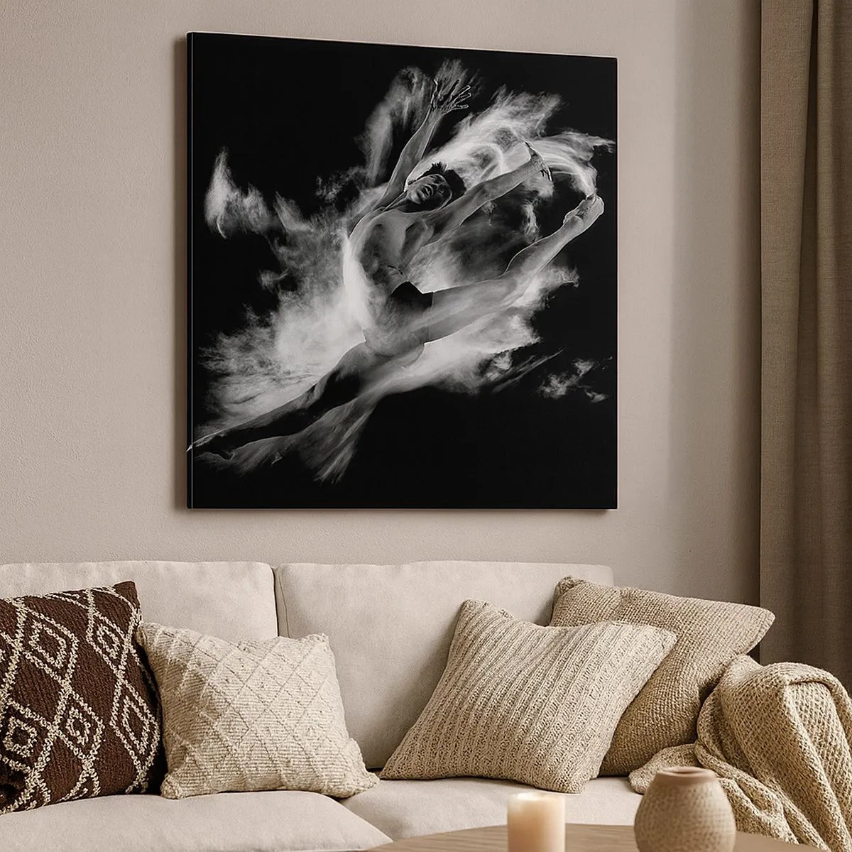 Vászonkép - Elakadt a repülésben - 30x30 cm