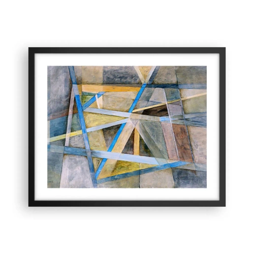 Poszter fehér keretben - Egyenesen vagy átlósan? - 50x40 cm