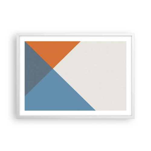 Poszter fekete keretben - Szögben… - 70x50 cm