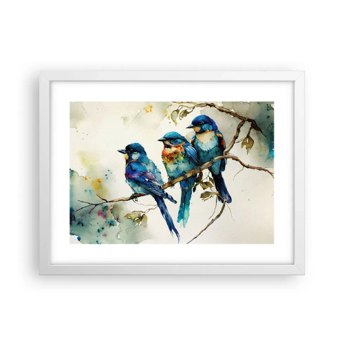 Poszter fekete keretben - Megsértődött? - 40x30 cm