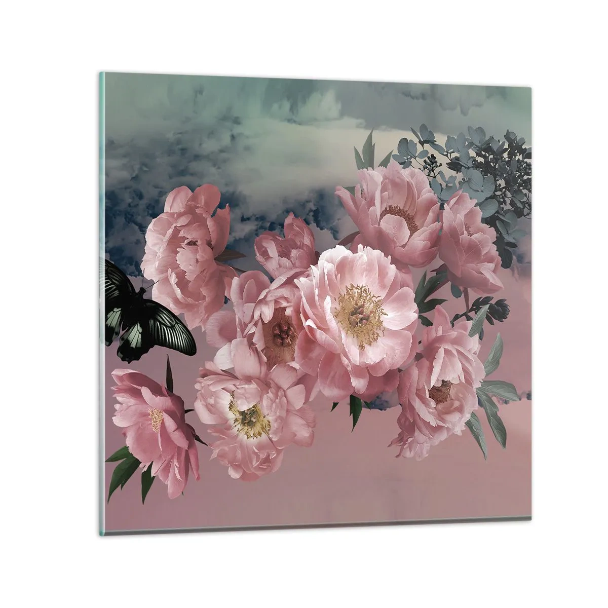 Üveg kép - A romantika csúcsa - 70x70 cm