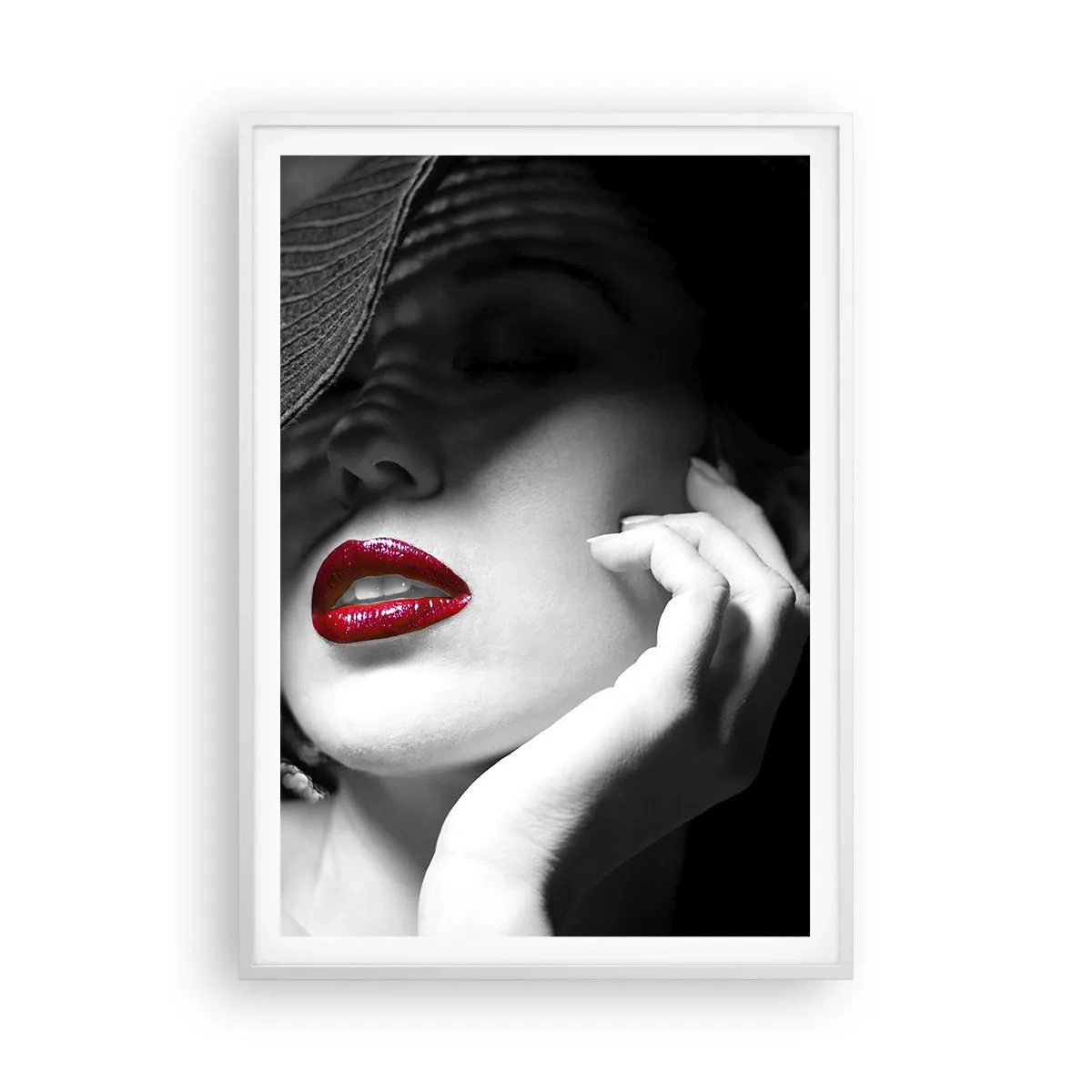 Poszter fekete keretben - Egy tanulmány Scarletben - 70x100 cm