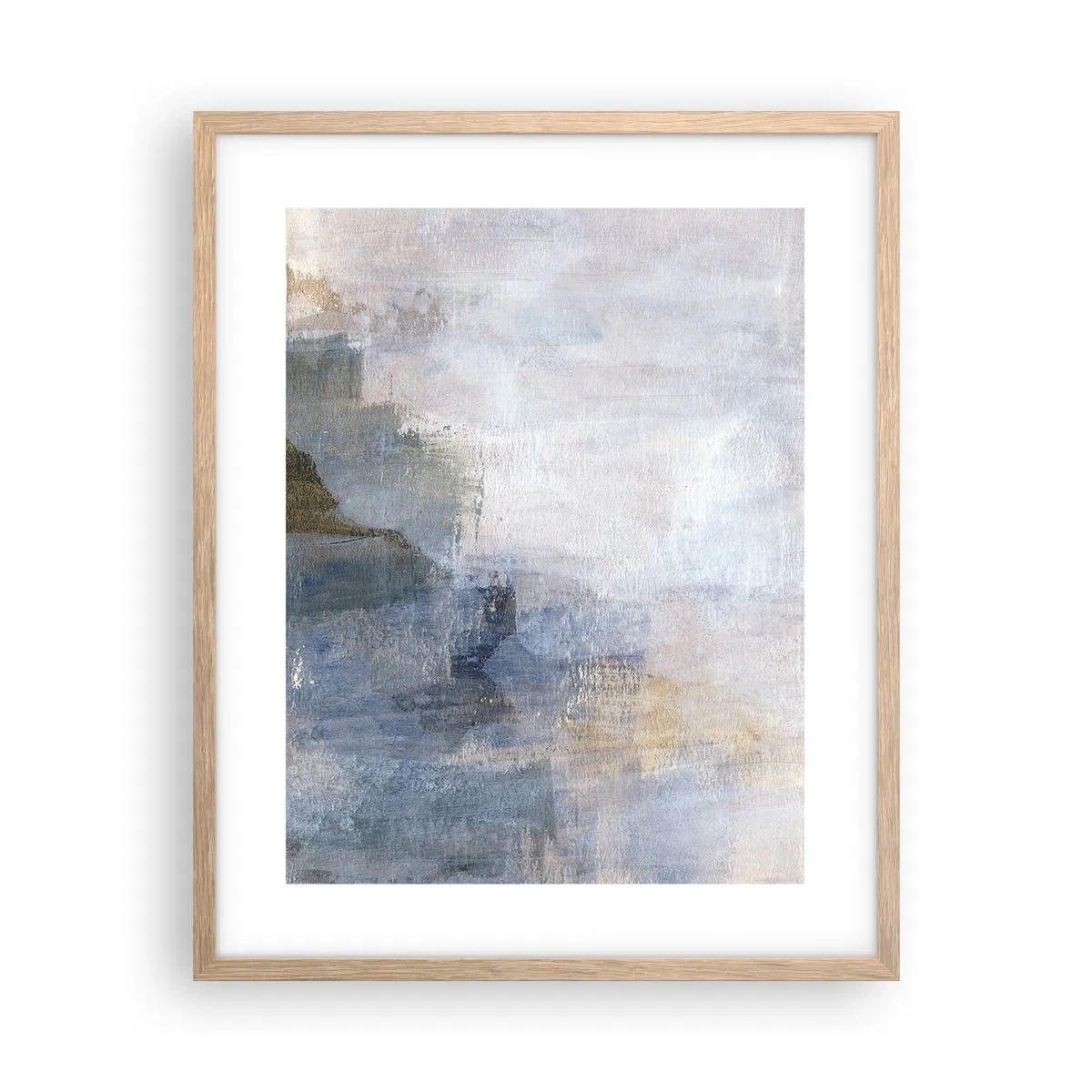 Poszter világos tölgy keretben - Színtónusok és akkordok - 40x50 cm