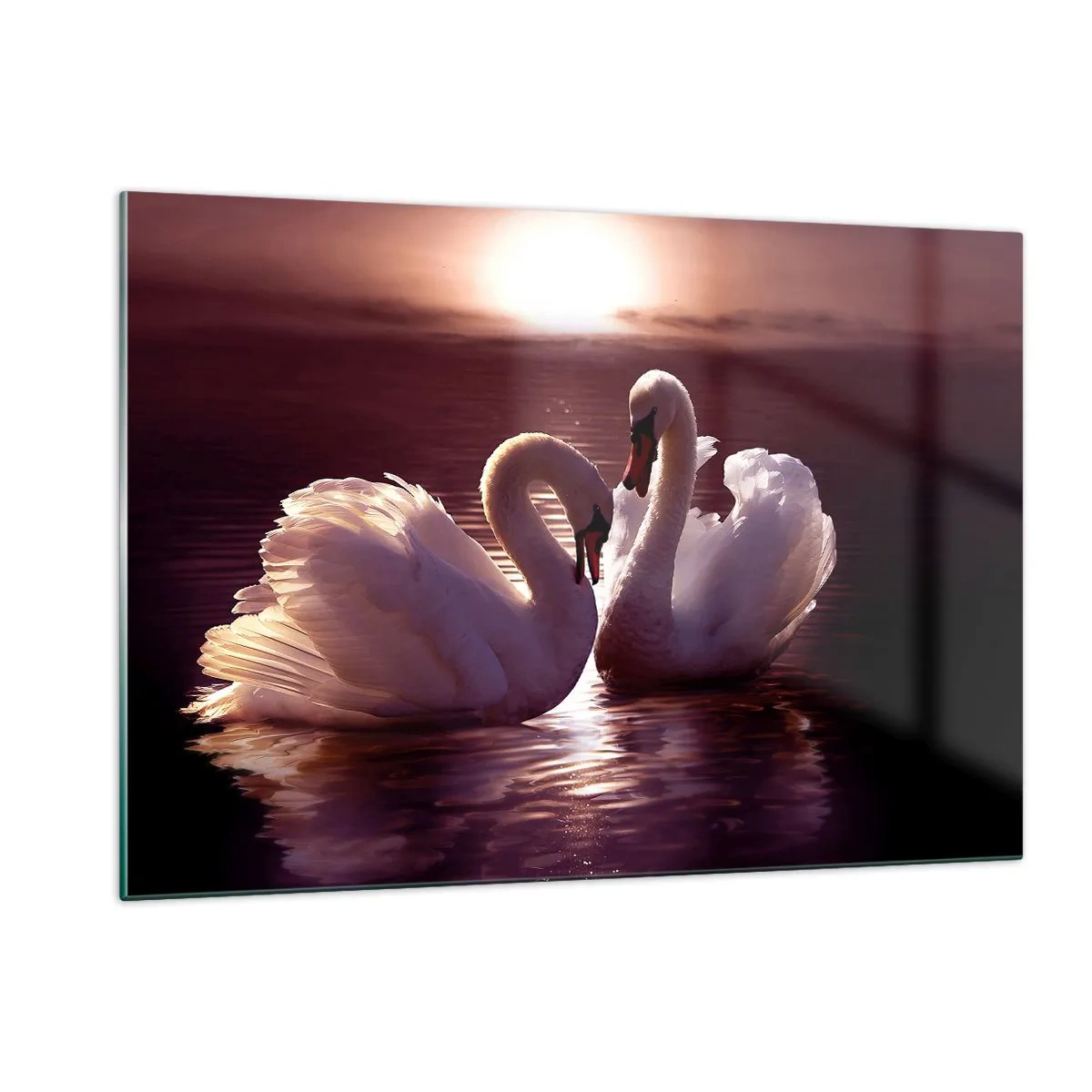 Üveg kép - Míg a halál el nem választ - 120x80 cm