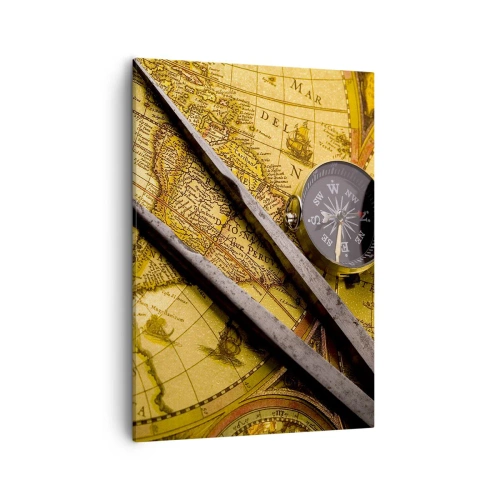 Vászonkép - Hol vannak ezek a kincsek? - 50x70 cm