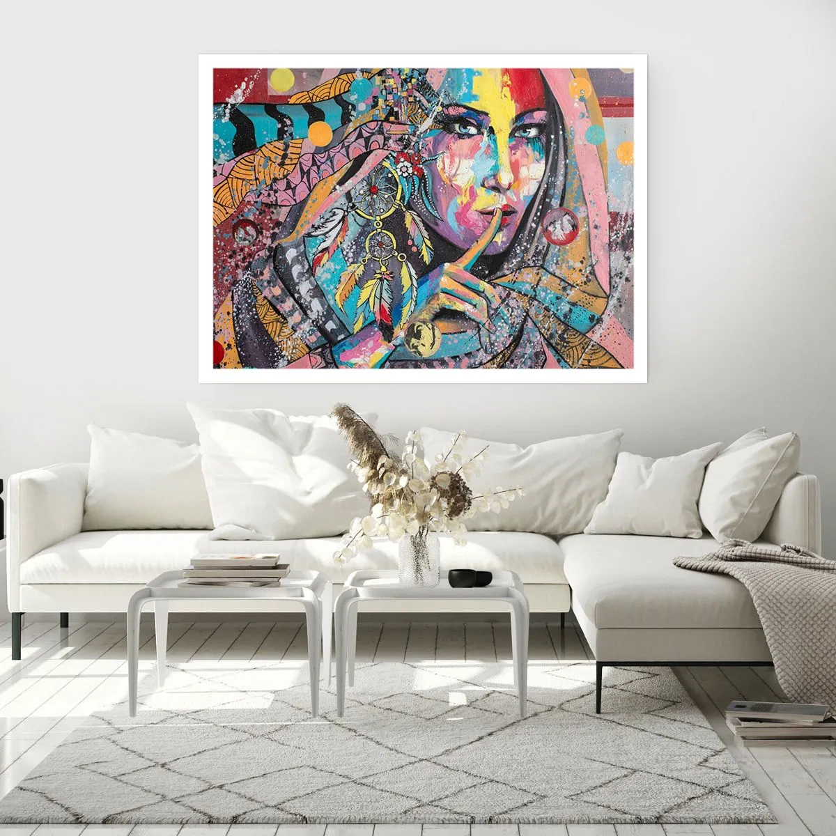 Poszter - Maradj csendben, amíg meg nem érted - 70x50 cm