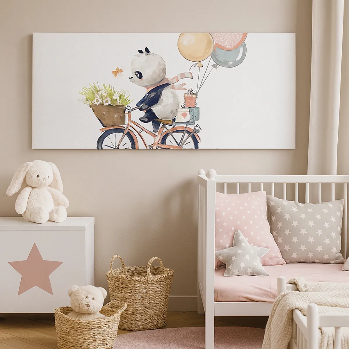 Vászonkép - Boldog nap - 30x30 cm