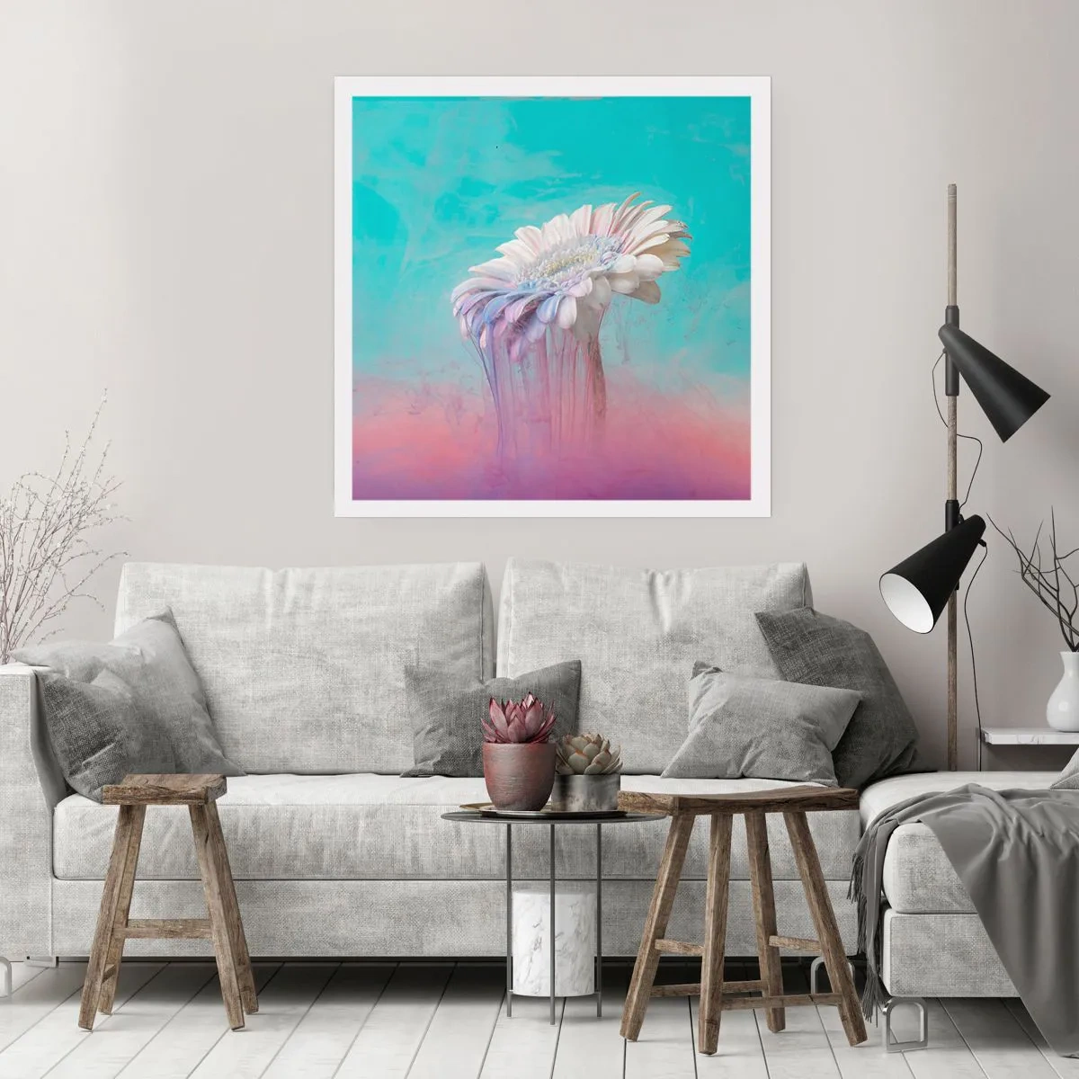 Poszter - A virág alvilág - 60x60 cm