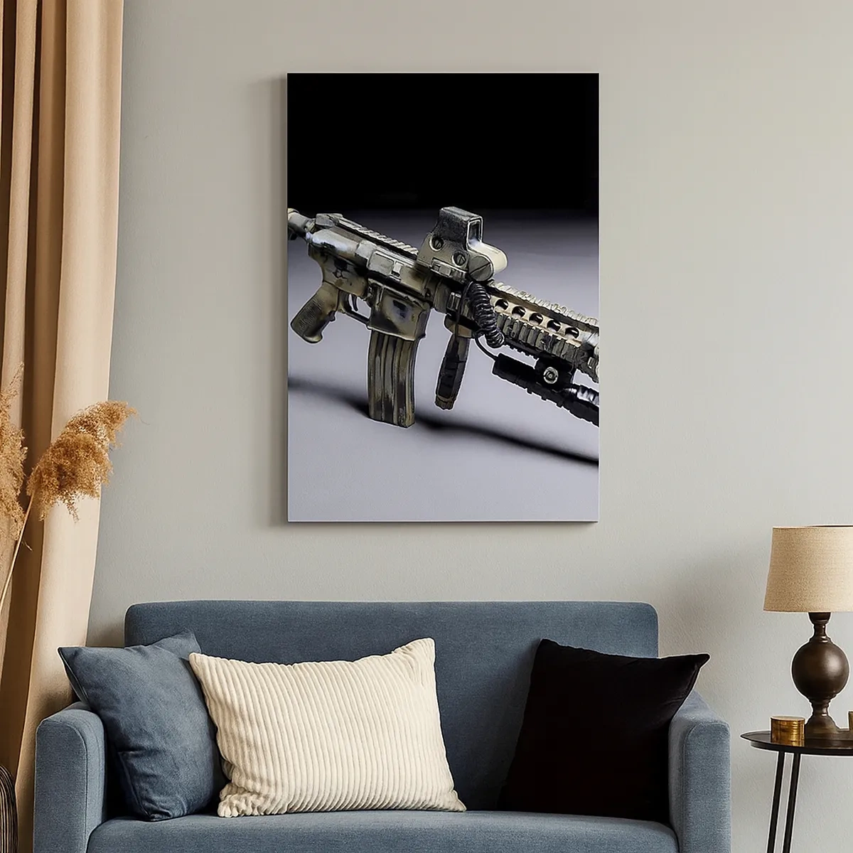 Vászonkép - Mindig veszélyes - 50x70 cm