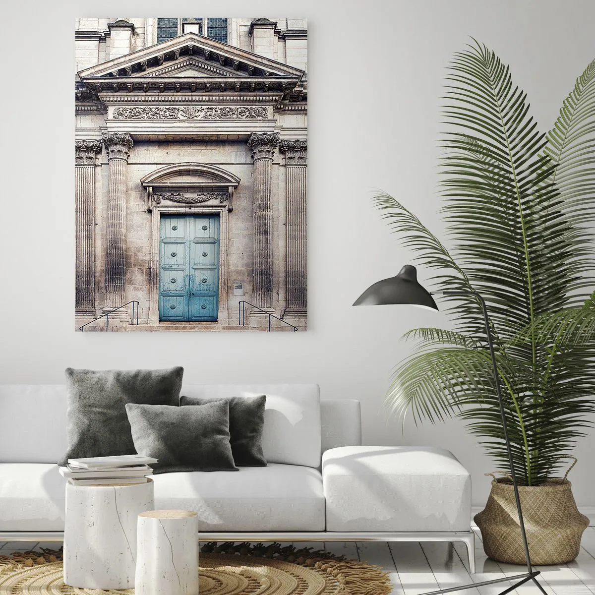 Üveg kép - A lélek világának kapuja - 50x70 cm