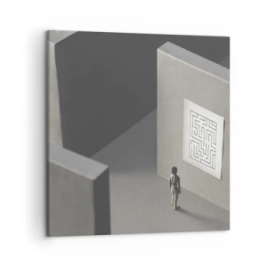 Vászonkép - De én hol vagyok? - 50x50 cm