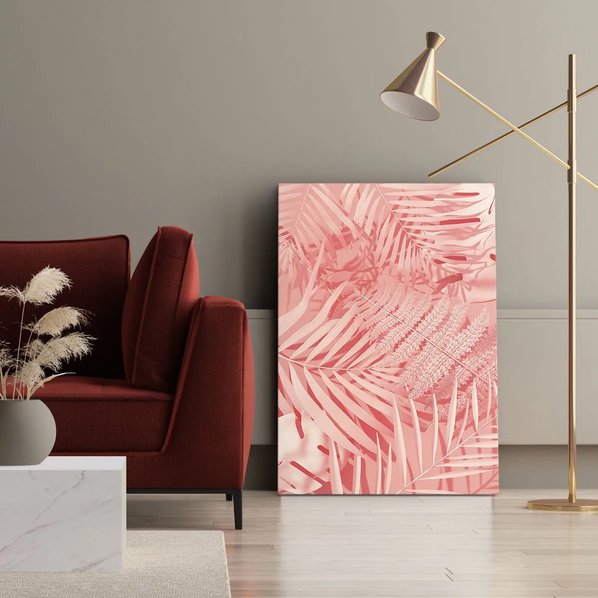 Vászonkép - Rózsaszín koncepció - 50x70 cm
