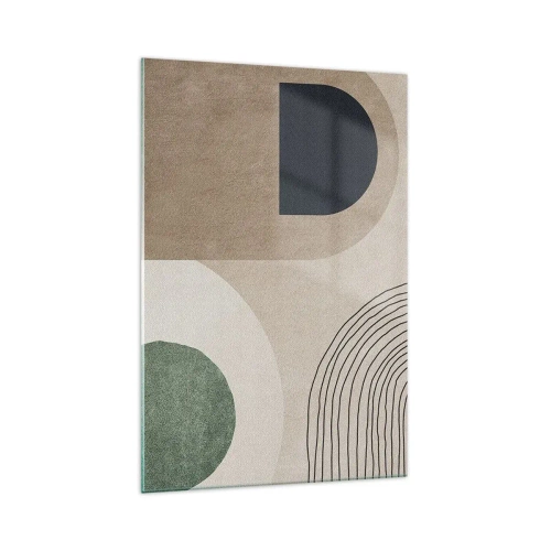 Üveg kép - Egy ovális szelídsége - 70x100 cm