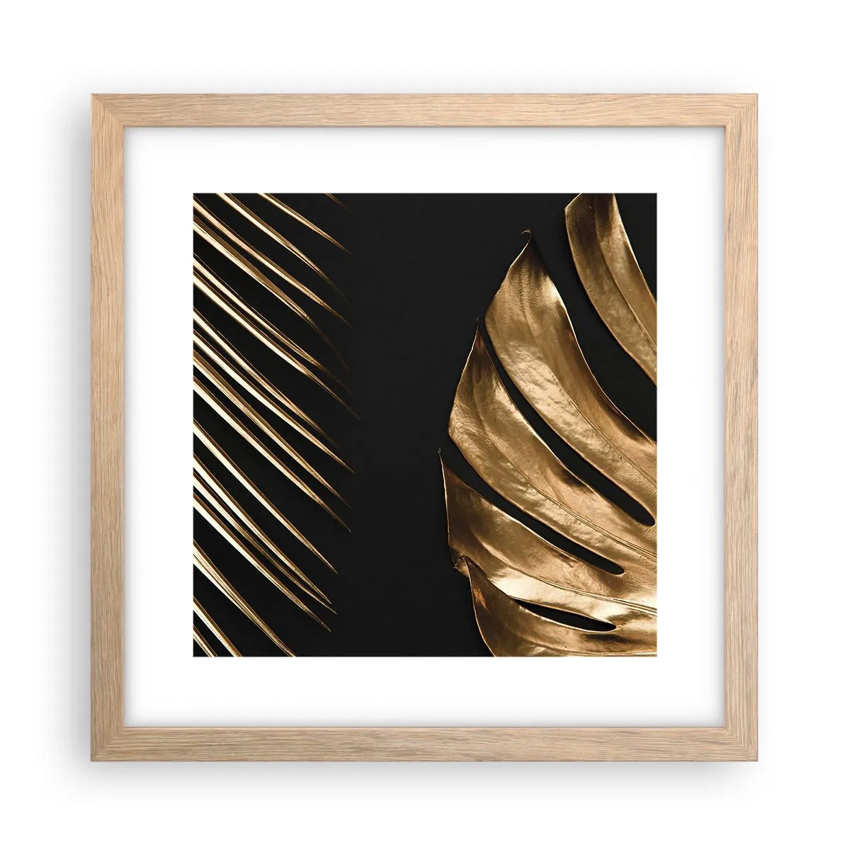 Poszter világos tölgy keretben - Más és ugyanolyan drága - 30x30 cm