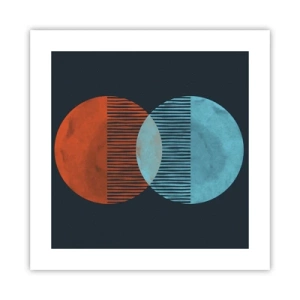 Poszter - Csillagászati fantázia - 40x40 cm