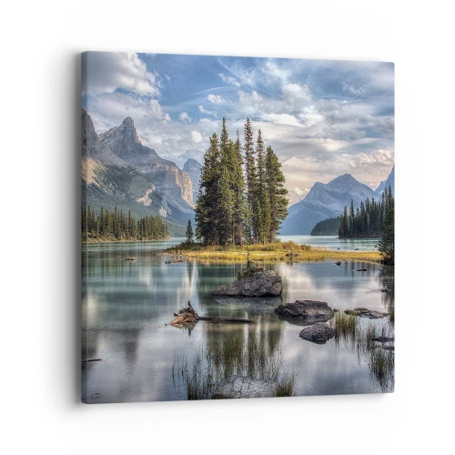 Vászonkép - A nagy és tiszta víz mellett... - 40x40 cm