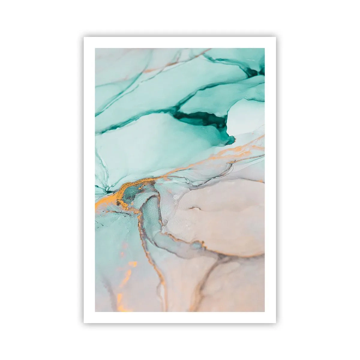 Poszter - Formák és színek tánca - 61x91 cm