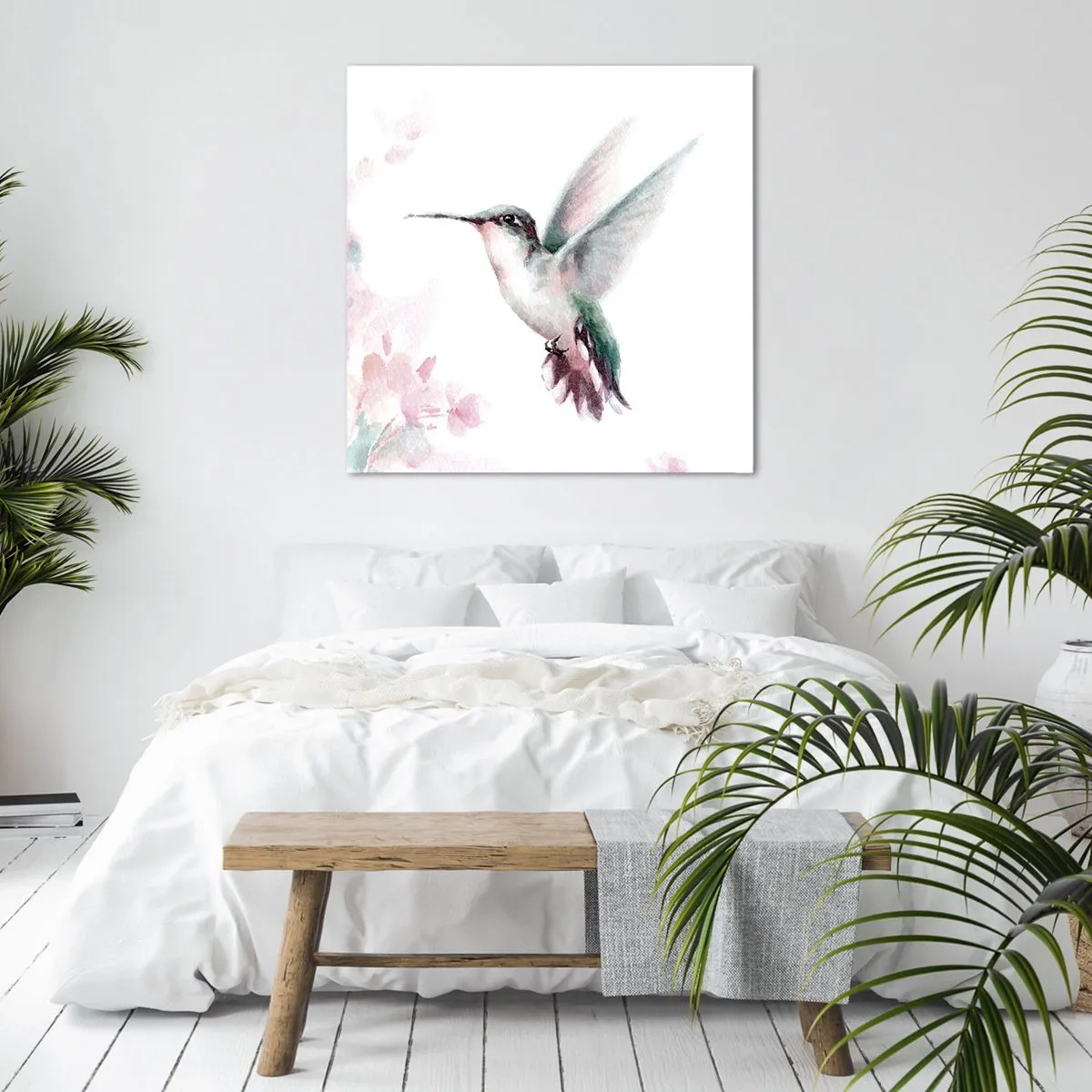 Vászonkép - Reptében lefagyva - 60x60 cm