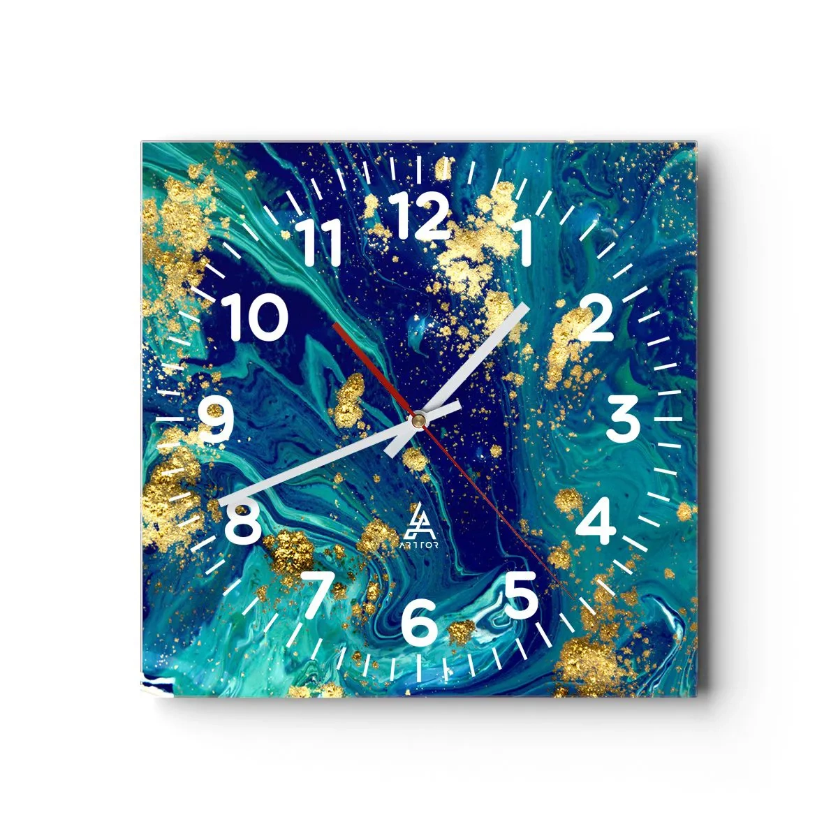 Falióra, Óra - Nap pelyhek  - 40x40 cm
