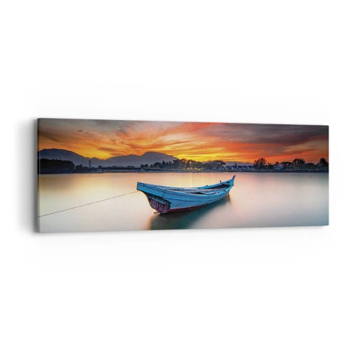 Vászonkép - Jó éjszaka jön - 90x30 cm