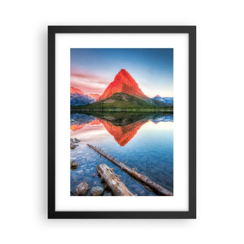 Poszter fehér keretben - Forróság és hideg - 30x40 cm