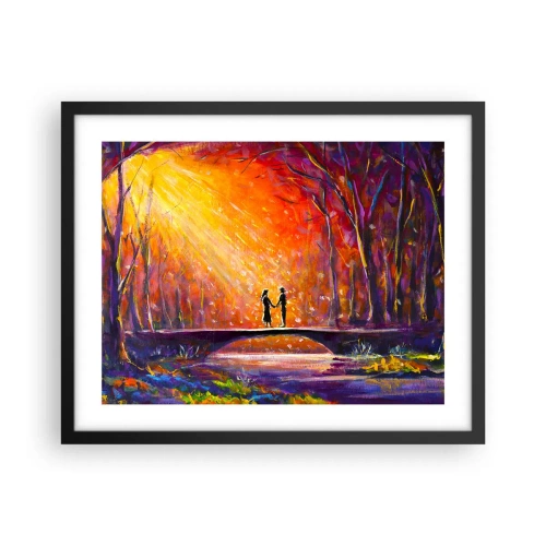 Poszter fehér keretben - Az ég is szereti őket - 50x40 cm
