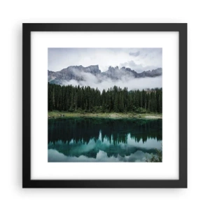 Poszter fehér keretben - Csitt, csit, ne zavard fel az állóvizet... - 30x30 cm