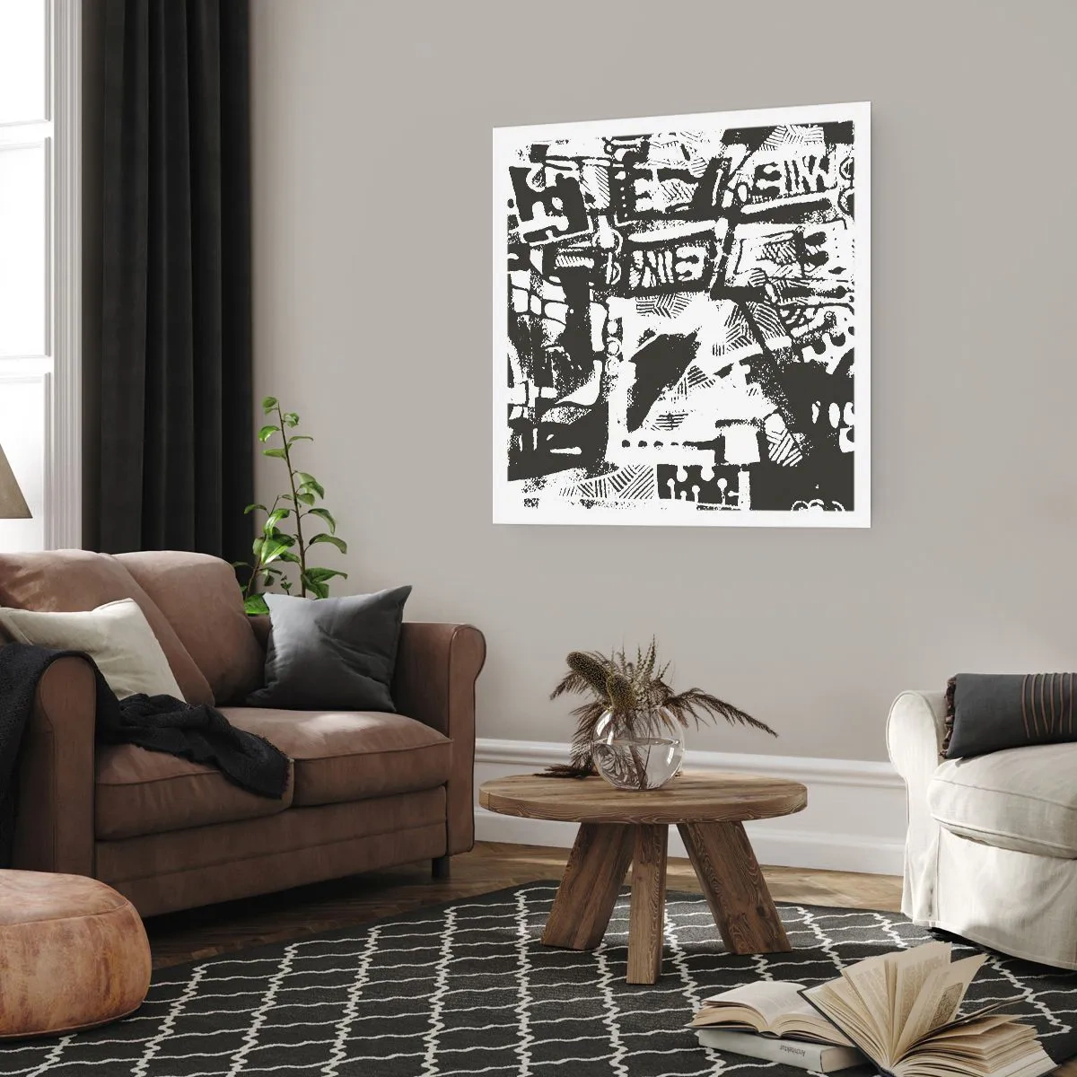 Poszter - Rend vagy káosz? - 60x60 cm