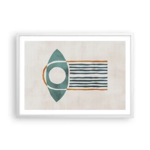 Poszter fekete keretben - Jelek és rituálék - 70x50 cm