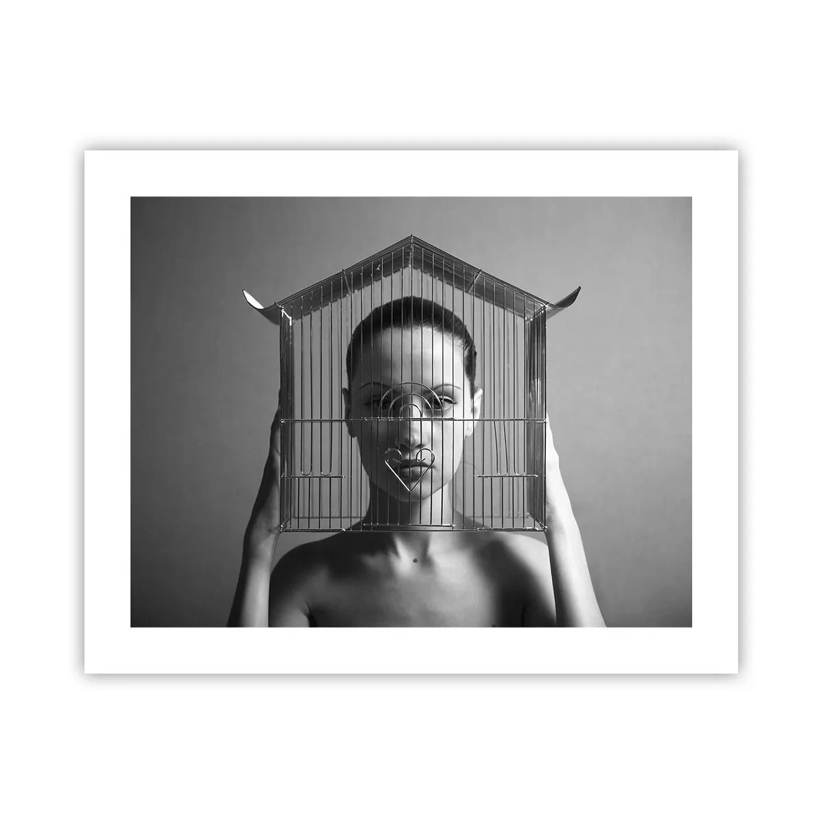 Poszter - Kissé szürreális portré - 50x40 cm