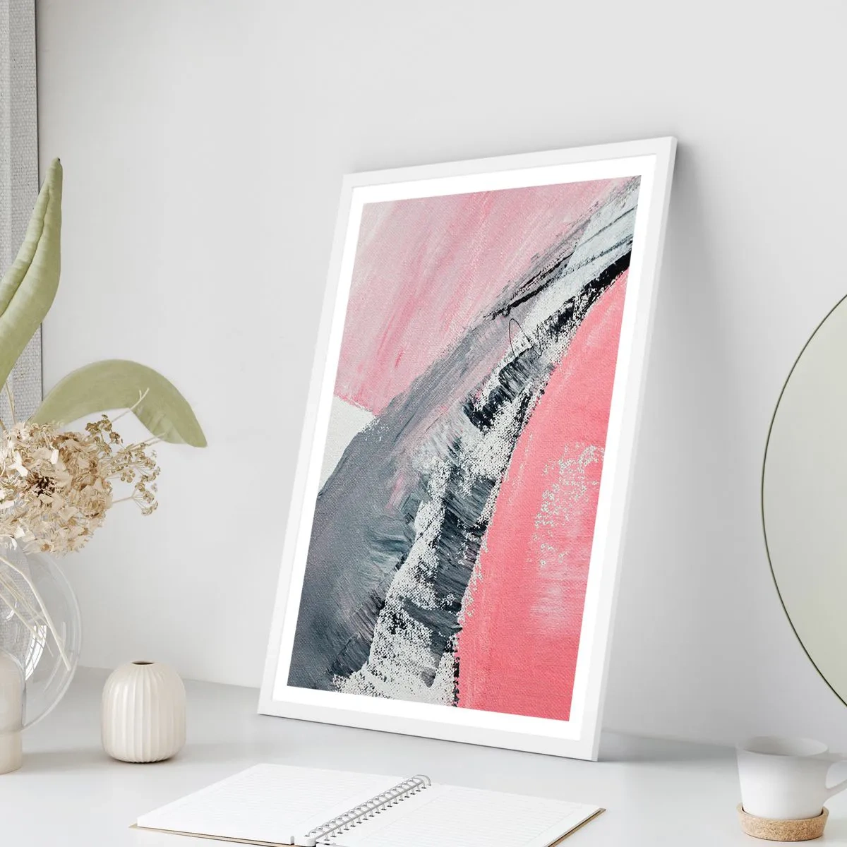 Poszter fekete keretben - Hozzáillő kompozíció - 61x91 cm