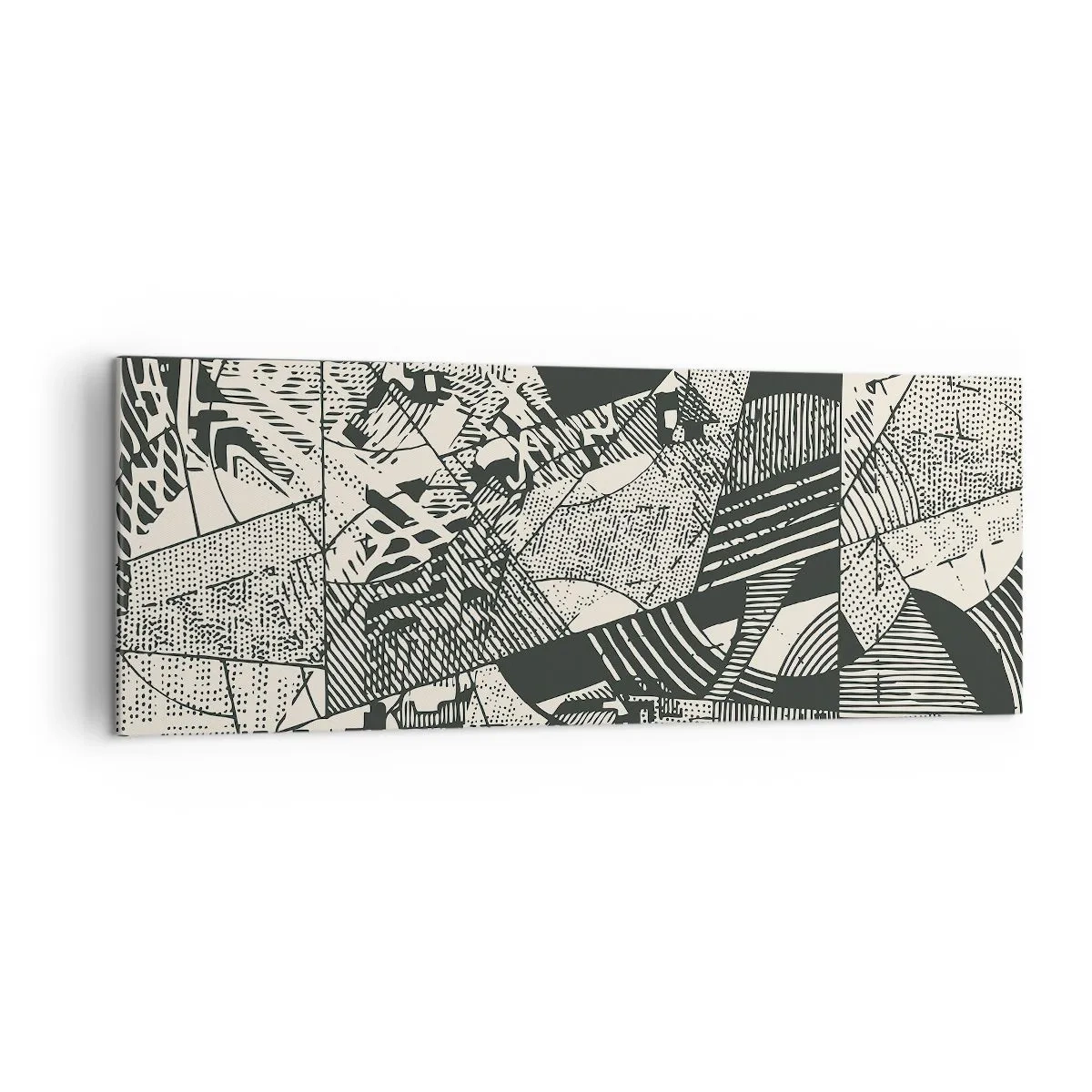 Vászonkép - A jelenkor dinamikája - 140x50 cm