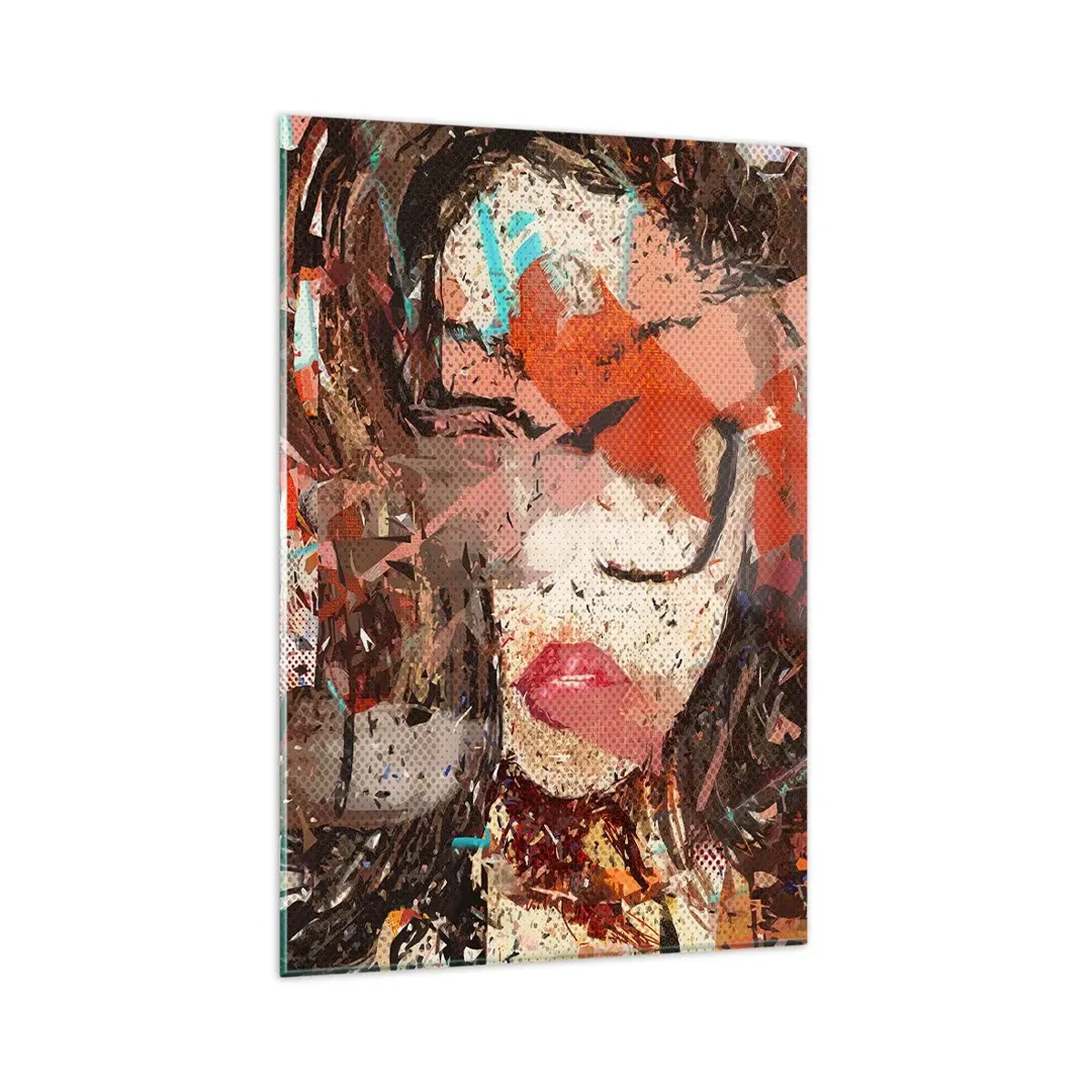 Üveg kép - Senki sem tudja, hogy milyen vagy valójában - 80x120 cm