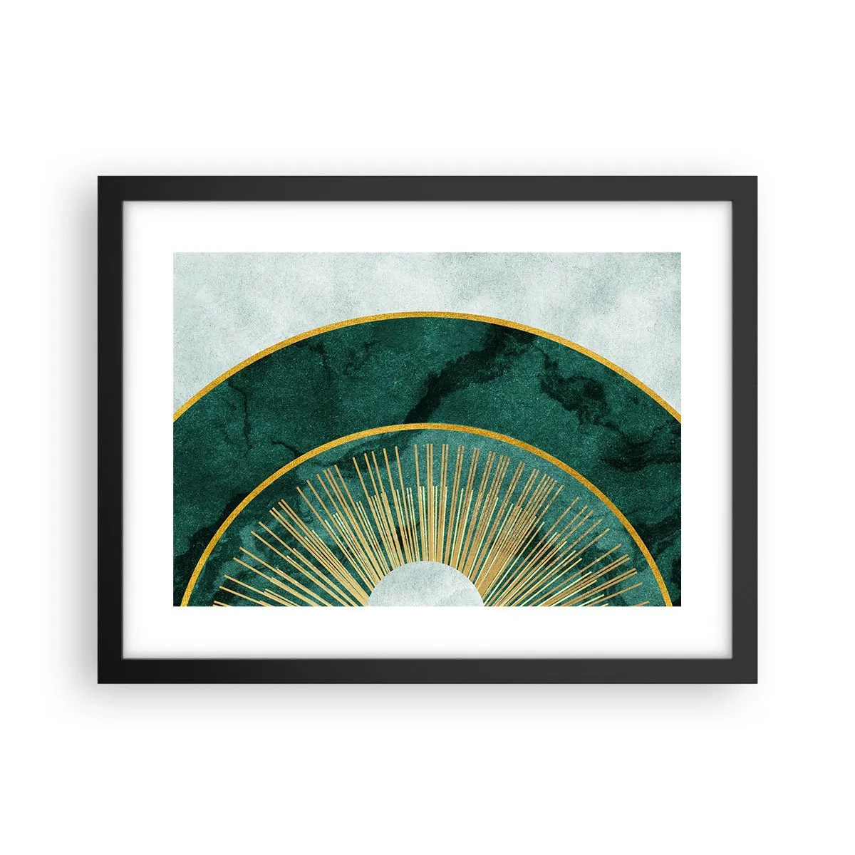 Poszter fehér keretben - Egy másik naprendszer - 40x30 cm