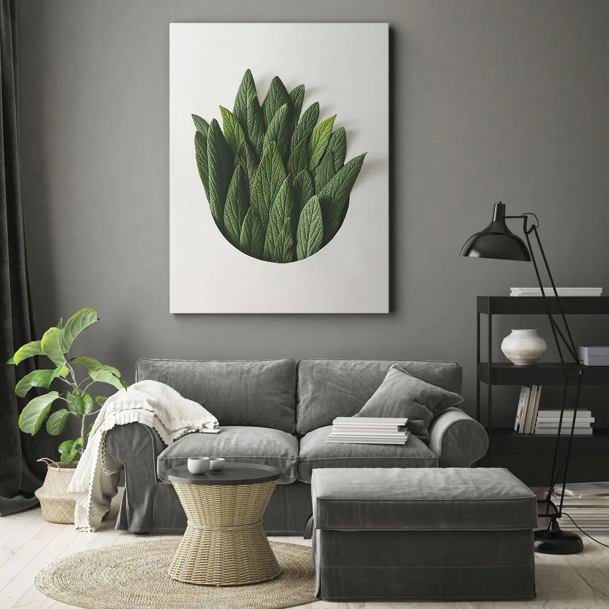 Vászonkép - Féktelen kíváncsiság - 45x80 cm