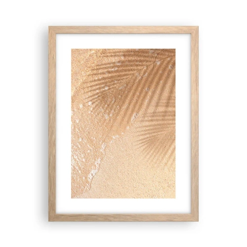 Poszter világos tölgy keretben - A forró nyár árnyéka - 30x40 cm