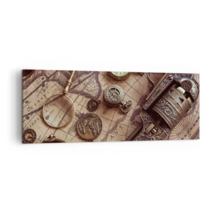 Vászonkép - Hív a kaland  - 140x50 cm