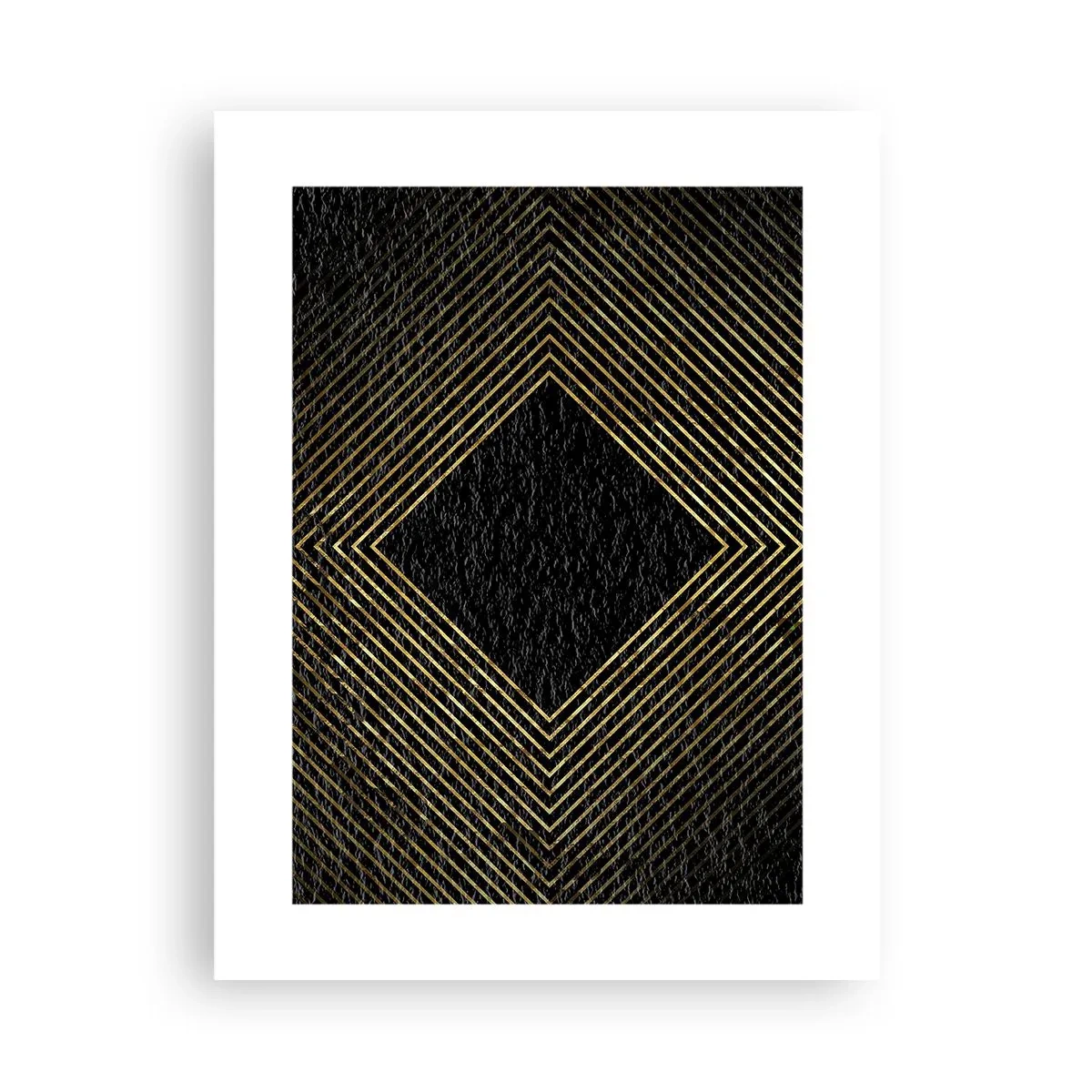 Poszter - Geometria glamour stílusban - 30x40 cm