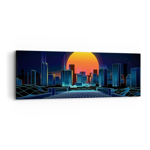 Vászonkép - Még mindig a valóságba akarsz menni? - 90x30 cm