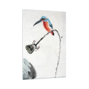 Üveg kép - A rét élete - 80x120 cm