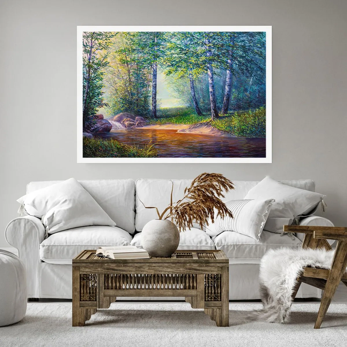 Poszter - Idilli táj - 91x61 cm